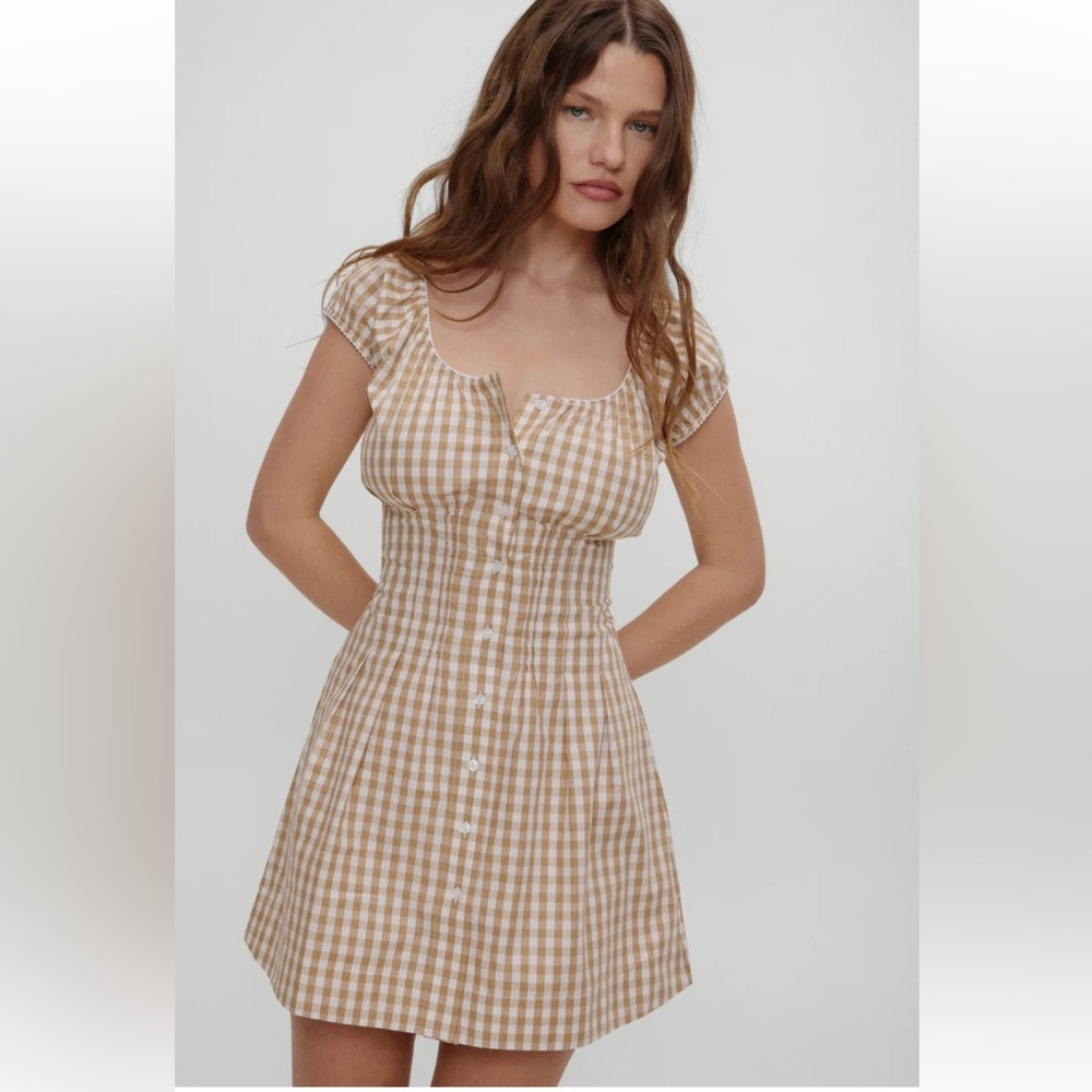 frankie’s bikinis x BELLA HADID Mustang Mini Dress